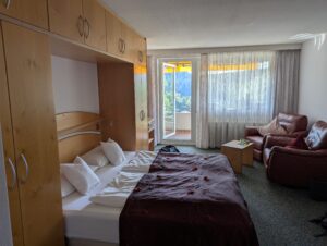 Wohn-schlafraum mit Aussicht